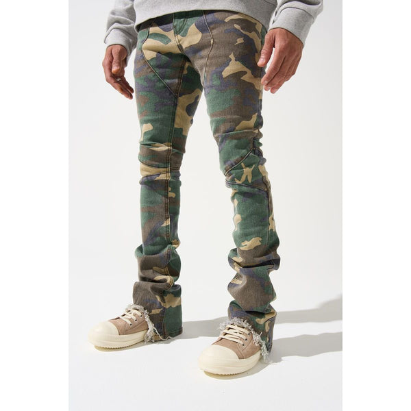 SERENEDE Nexus Stacked Jeans “Camo”