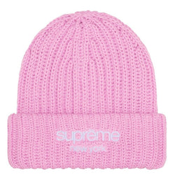 Supreme Chunky Rib Classic Beanie “Pink”