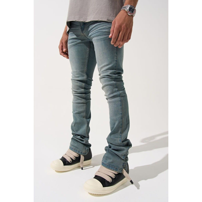 SERENEDE Seaburst Stacked Jeans "Slate”