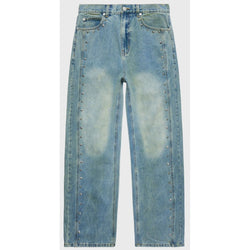 Homme Femme Studded Denim Jeans