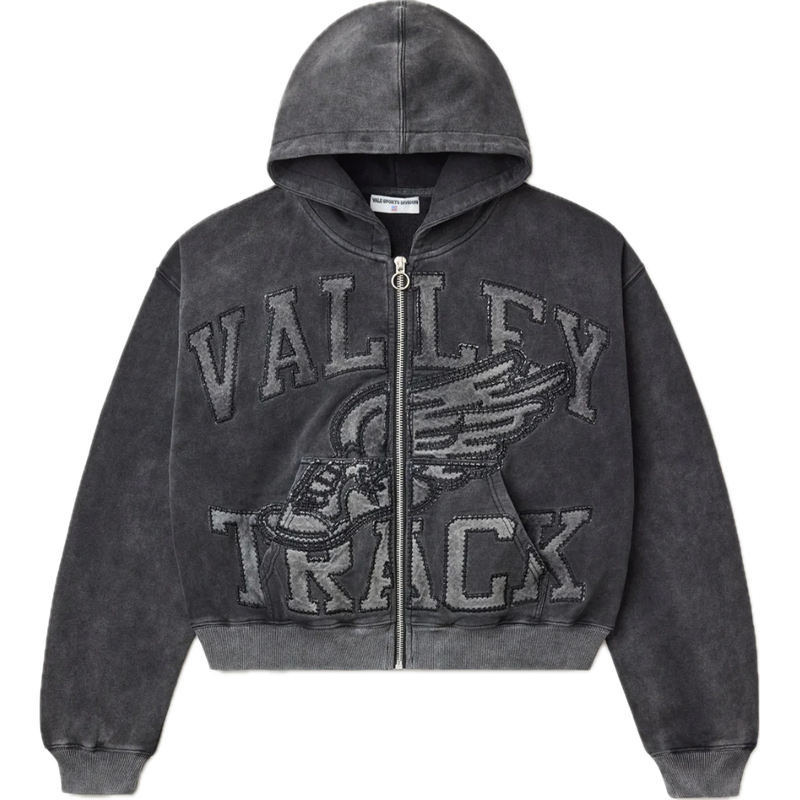 Vale Forever Zip Up Hoodie "Black Cat"