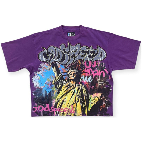 Godspeed Vandal Tee "Purple"