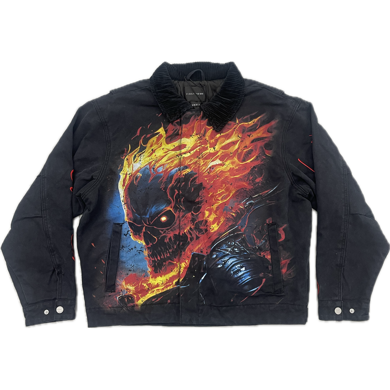 First Row Caution Not So Quiet Jacket “Black”