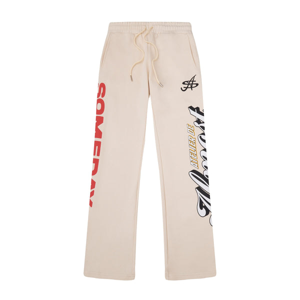 Almost Someday Atelier Flare Sweatpants "Cream"