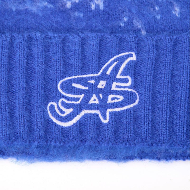 Almost Someday Mohair Beanie "Blue"