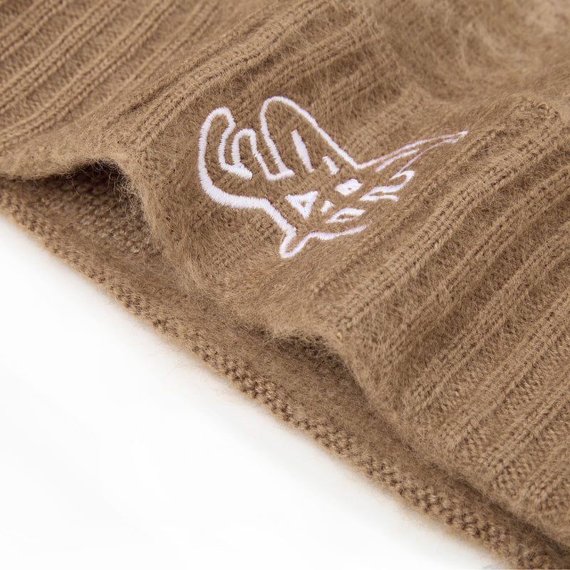 Almost Someday Mohair Beanie "Brown"