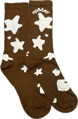 Sp5der Beluga Socks "Brown"