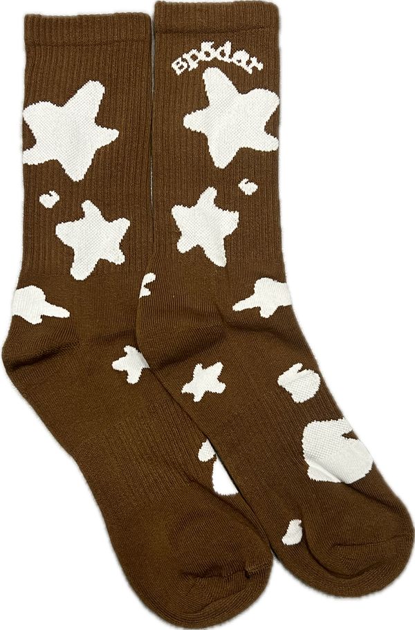Sp5der Beluga Socks "Brown"