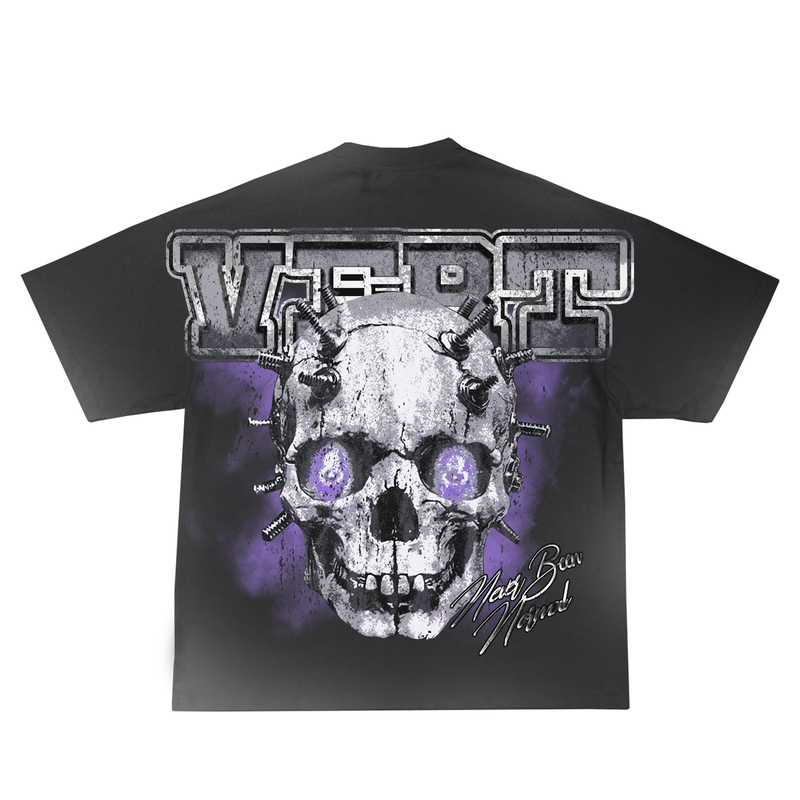 Retrovert Skull Tee "Purple"