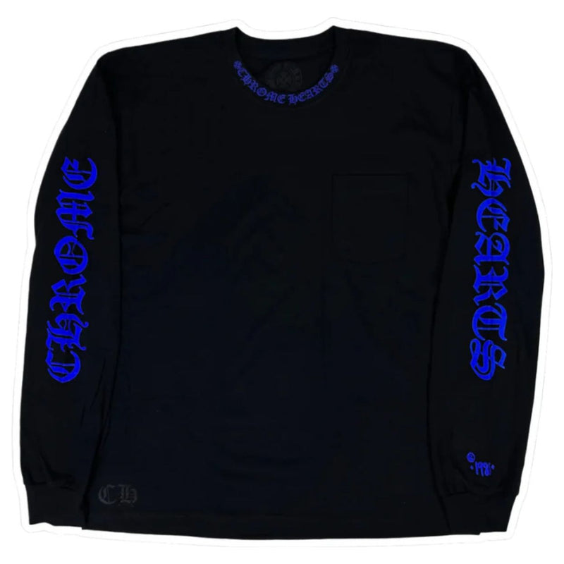 Chrome Hearts 1988 L/S “Black/Blue”