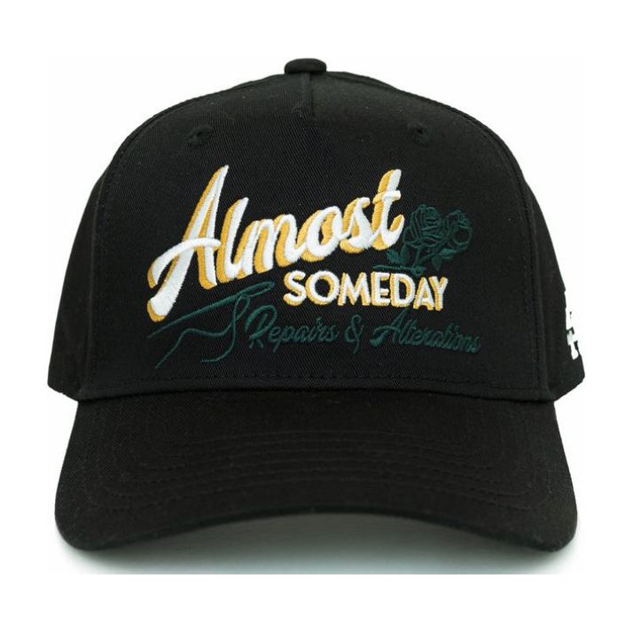 Almost Someday Storefront Snapback Hat "Black