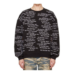 Who Decides War WDW Scripture Sweatshirt