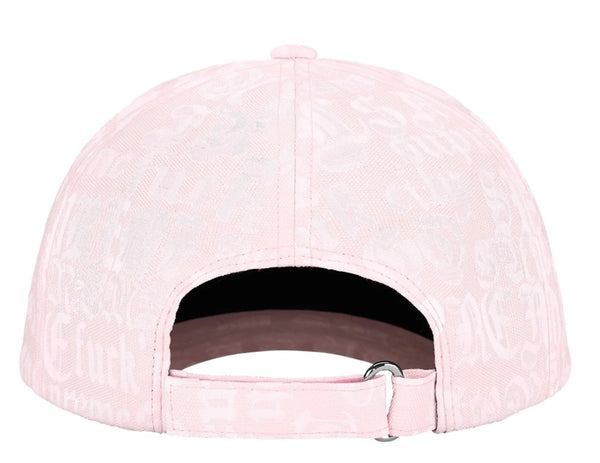 Supreme Cities Jacquard 6-Panel Hat “Light Pink”