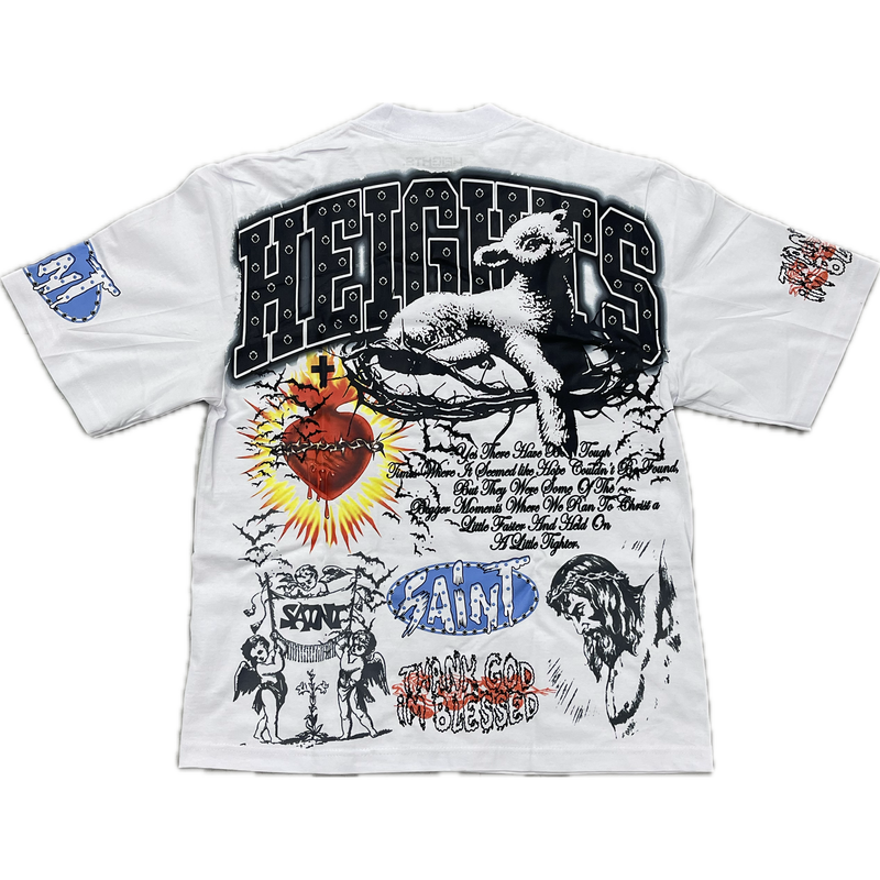 Heights District Saint Blessed Tee "White"