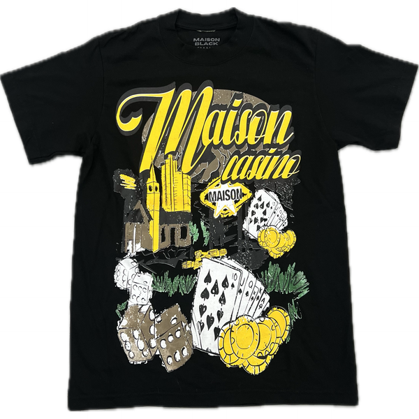 Maison Black Vegas Tee "Black"