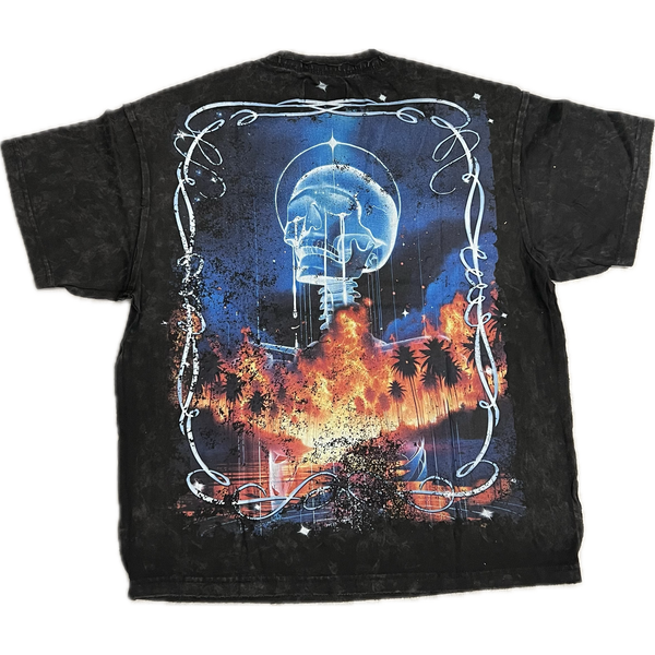 First Row Skull Tee "Black"