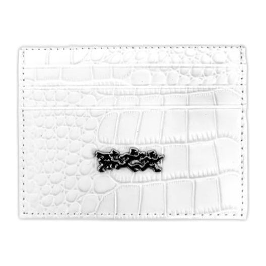 Project Capri Running Man Card Holder Wallet “White”
