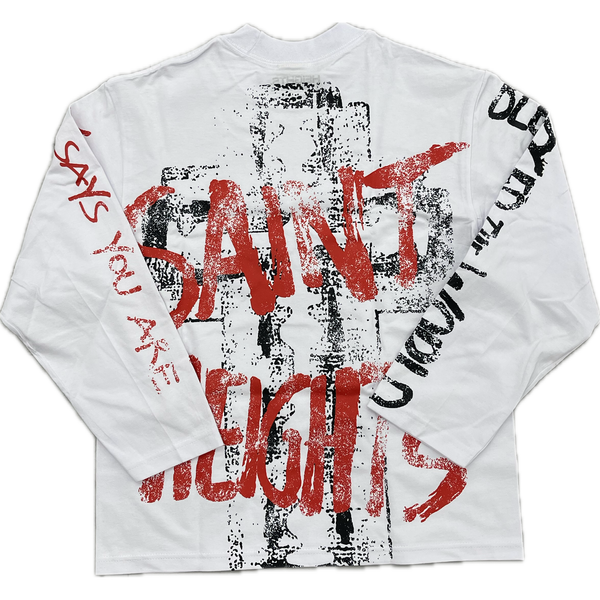 Heights District Who God Says You Are L/S Tee "White"