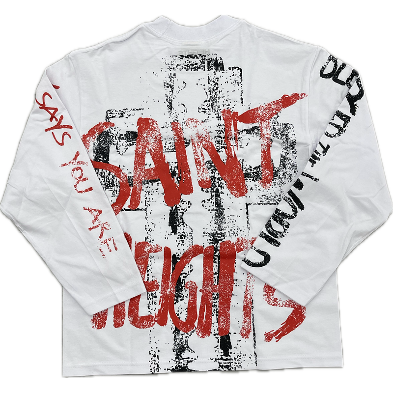 Heights District Who God Says You Are L/S Tee "White"
