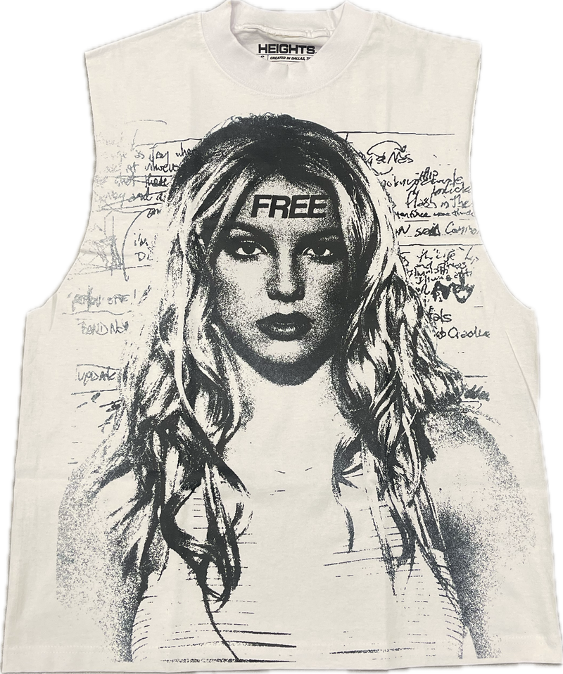 Heights District Free Her Sleeveless Tee