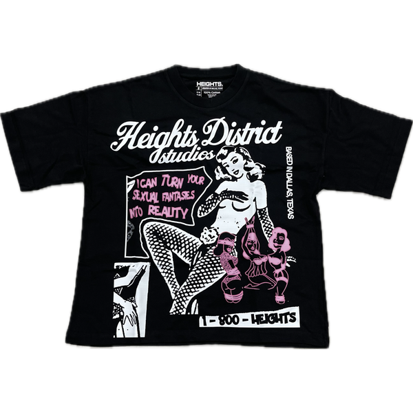 Heights District Sexual Fantasy Tee "Black"