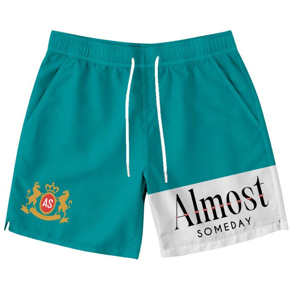 Almost Someday Alpine Terry Shorts "Teal"