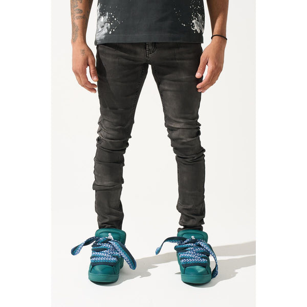 SERENEDE Steam Skinny Jeans "Grey"