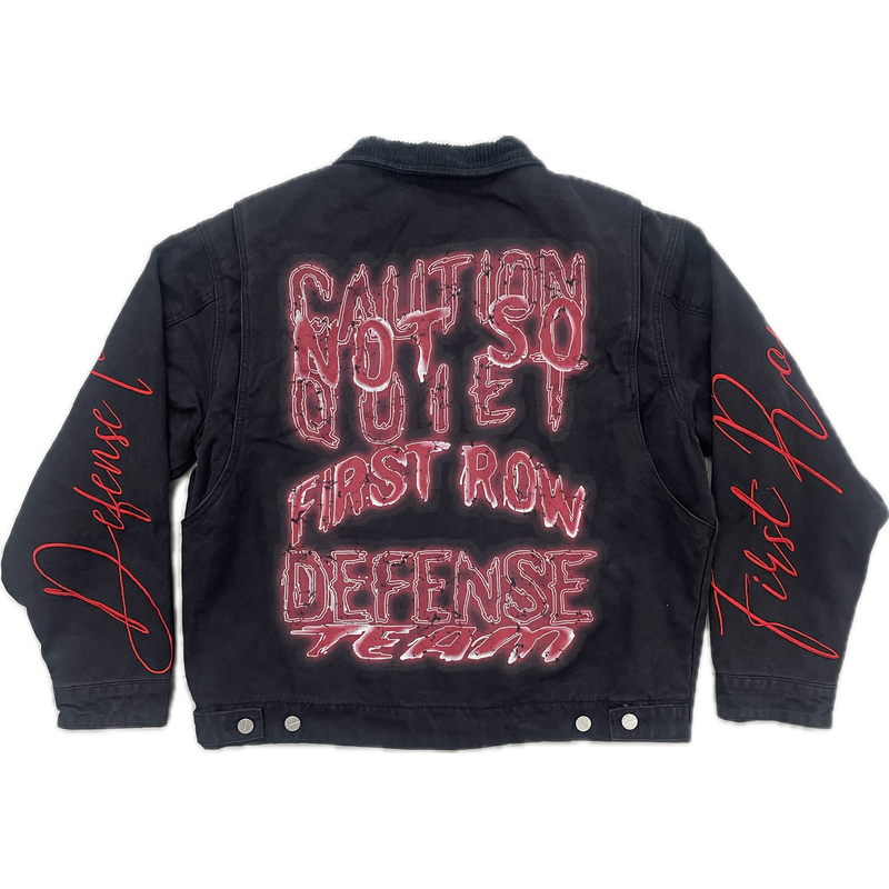 First Row Caution Not So Quiet Jacket “Black”