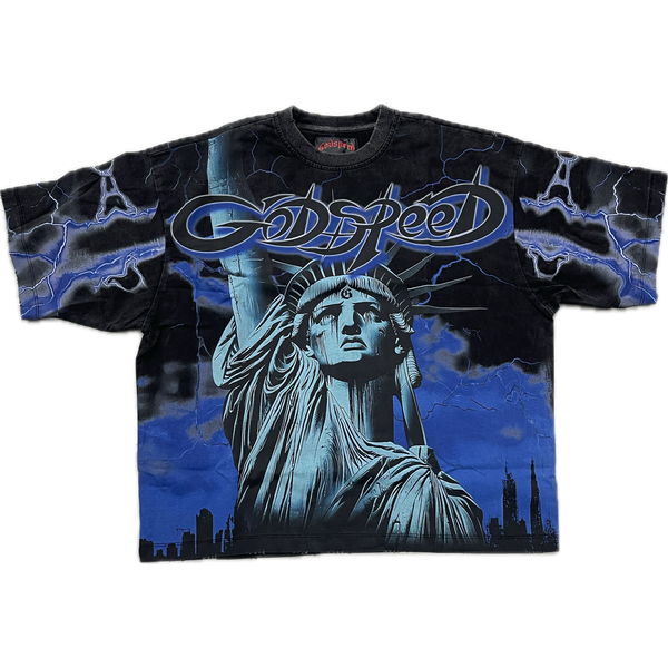 Godspeed Voltage Tee "Blue"