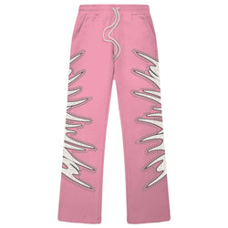 Campus Goods Misfits Flare Sweatpants "Pink"