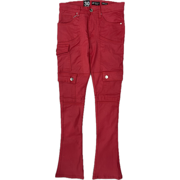 Waimea Stacked Jeans "Red"