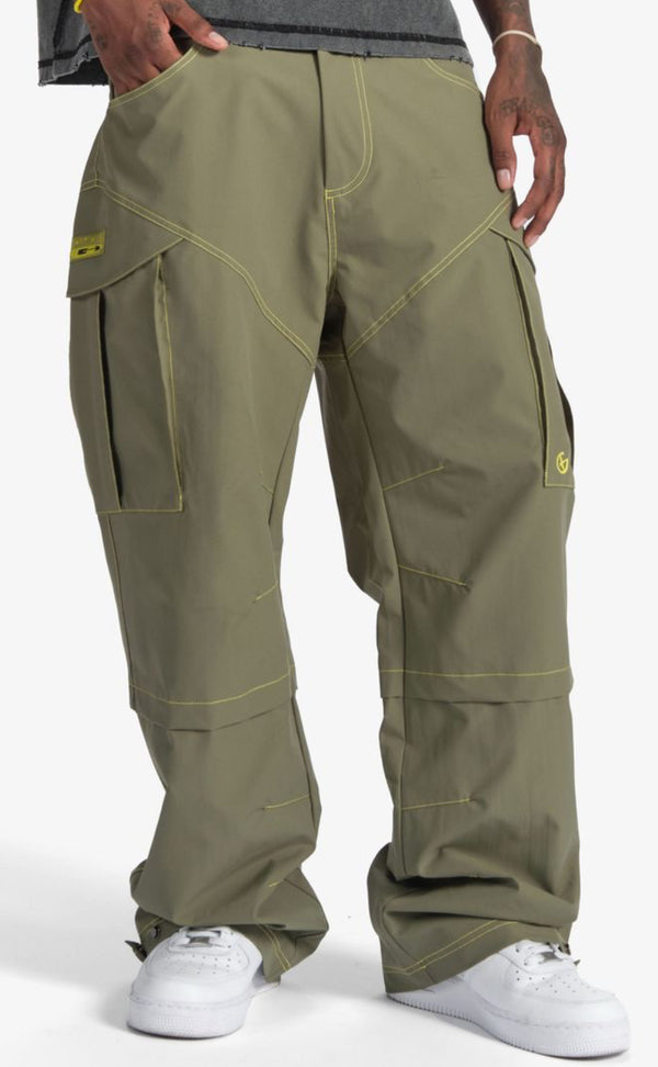 Gala Original Contrast Cargo Pants "Olive"