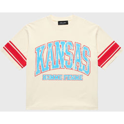 Homme Femme Kansas Cropped Tee "Cream"