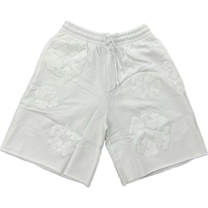 Denim Tears Wreath Shorts “White”