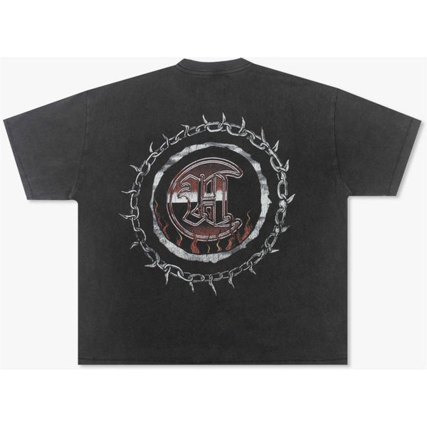 Howlers Club Chrome Wolf Tee "Black"