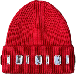 Louis Crown Beanie “Red”