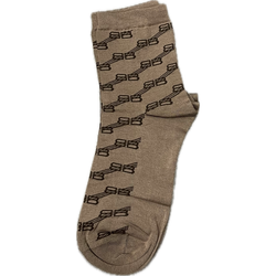 Balenciaga BB Socks "Brown"