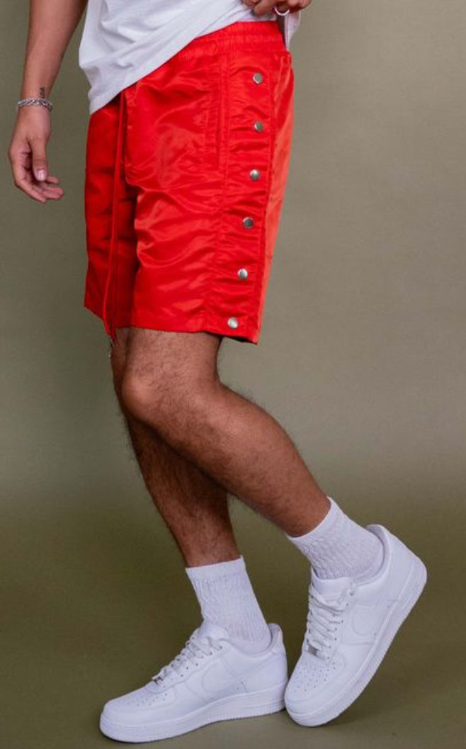 EPTM Snappy Track Shorts "Red"