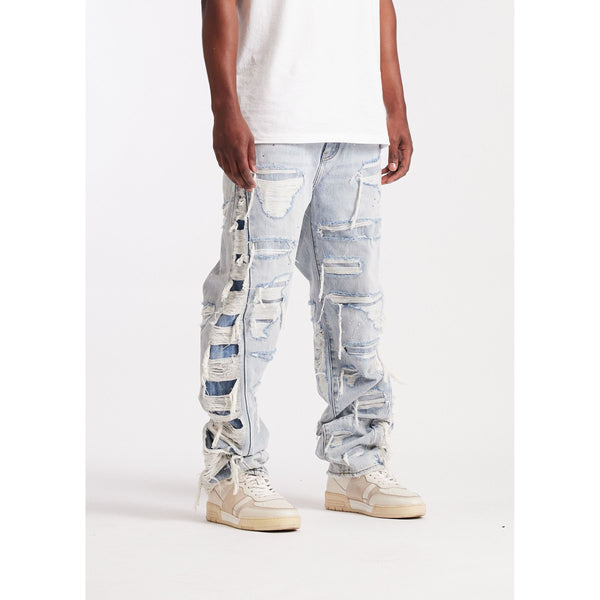 Embellish Shatter Jeans