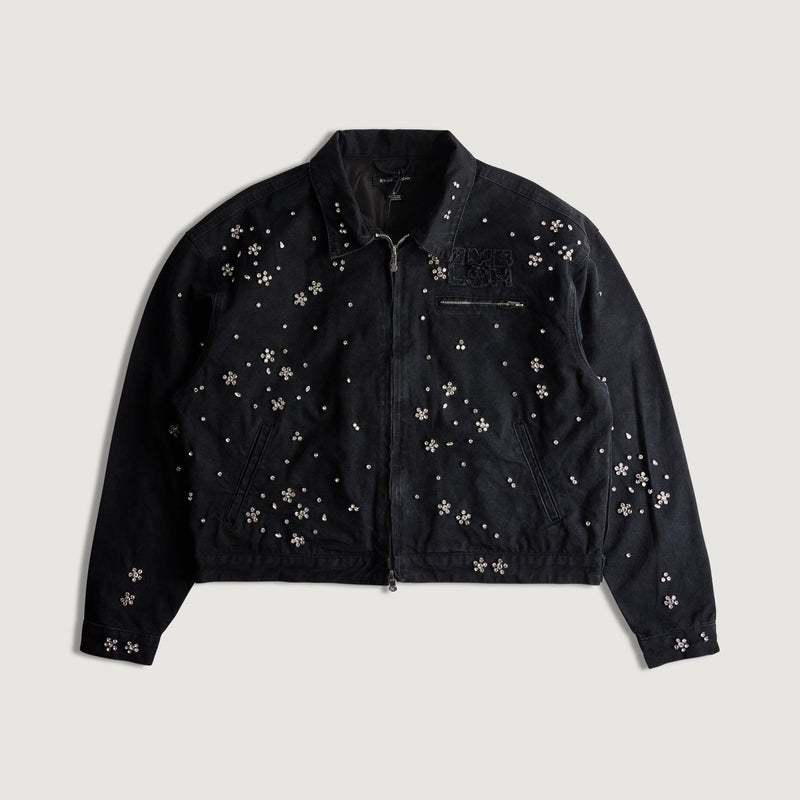 Embellish Clean Up Work Jacket "Black"