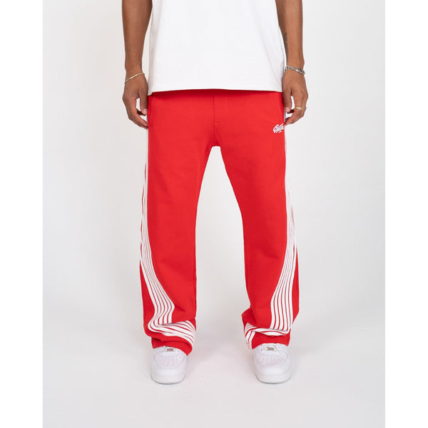 EPTM Highland Flare Sweatpants "Red"