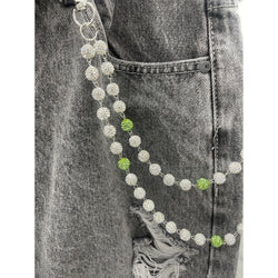 Pocket Chain Green Disco