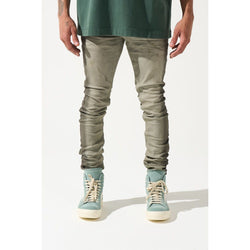 SERENEDE Zinc Skinny Jeans "Shaded Olive”