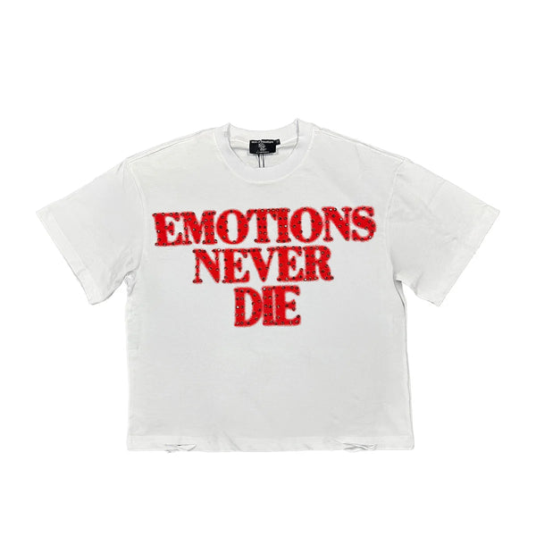 Mixed Emotion END Tee "White/Red"