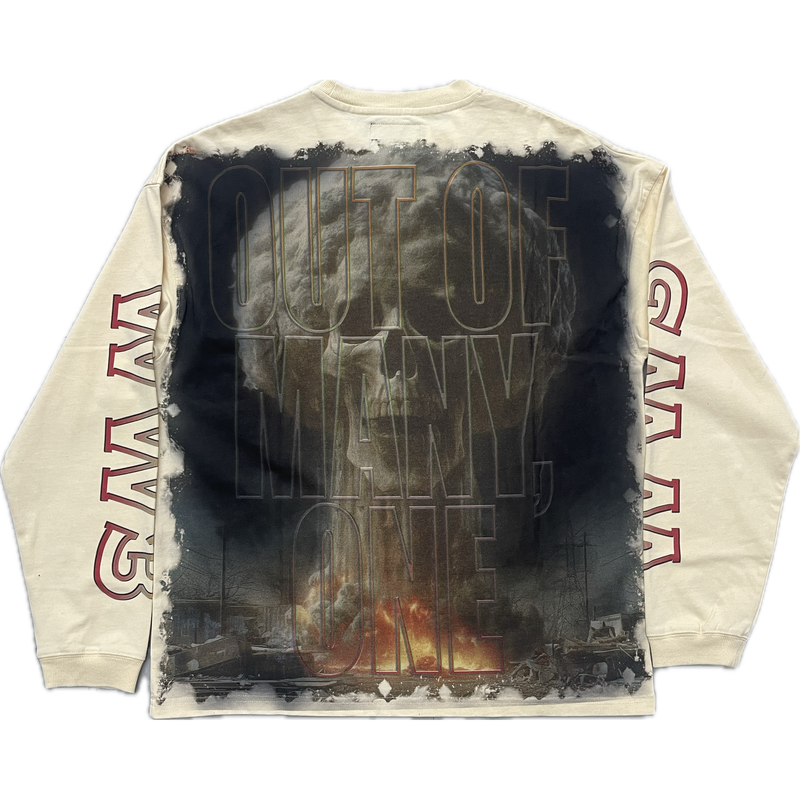 Godspeed Code Red L/S Tee "Bone"