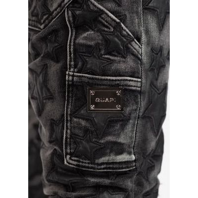 Guapi Obsidian Stars Denim Jeans “Black”