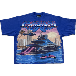 Godspeed Memento Vivere Tee "Royal Blue"