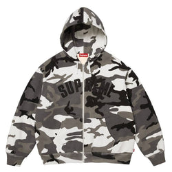 Supreme Arc Thermal Lined Zip Up Hoodie “Snow Camo”