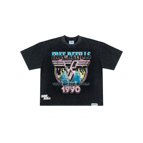 Free Refills Sold Out Tee "Charcoal"