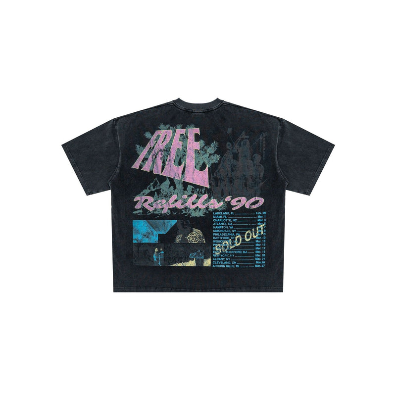 Free Refills Sold Out Tee "Charcoal"